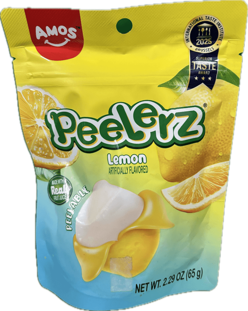 Amos Peelerz Lemon 65g*36