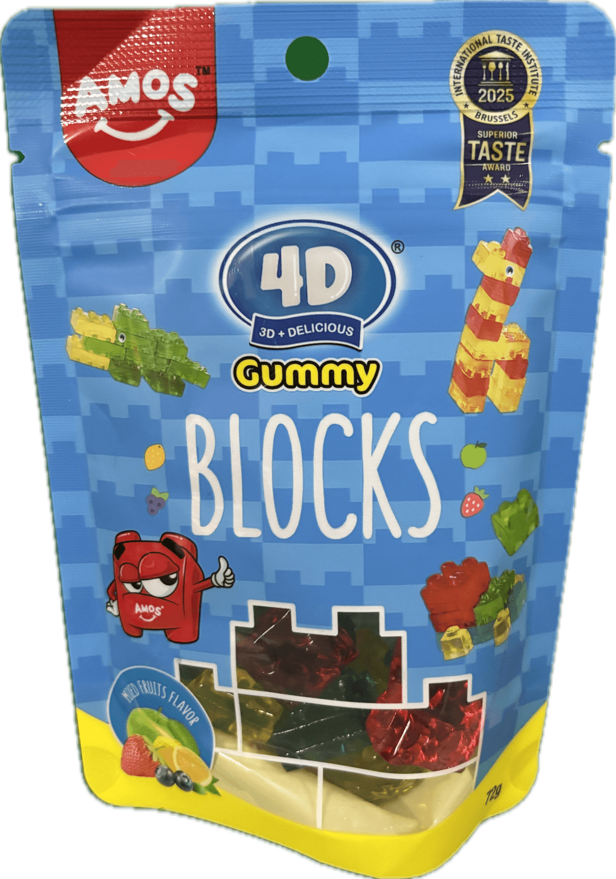 Amos gummy 72g*36 Block